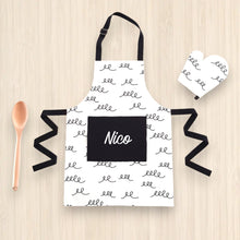 Load image into Gallery viewer, Squiggle | Personalised Apron