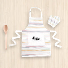 Load image into Gallery viewer, Stripes | Personalised Apron