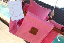 Load image into Gallery viewer, Rosie Pink Waterproof Canvas | Handmade Kids Swing