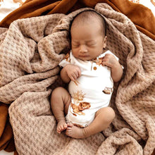 Load image into Gallery viewer, Lion Short Sleeve Organic Bodysuit