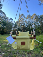 Load image into Gallery viewer, Yellow kids swing 

