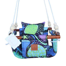 Load image into Gallery viewer, Galaxy Sea | Handmade Kids Swing
