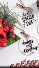 Load image into Gallery viewer, Personalised baubles
