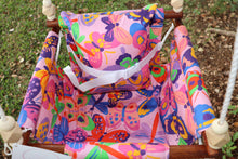 Load image into Gallery viewer, Colourful butterflies | Handmade Kids Swing
