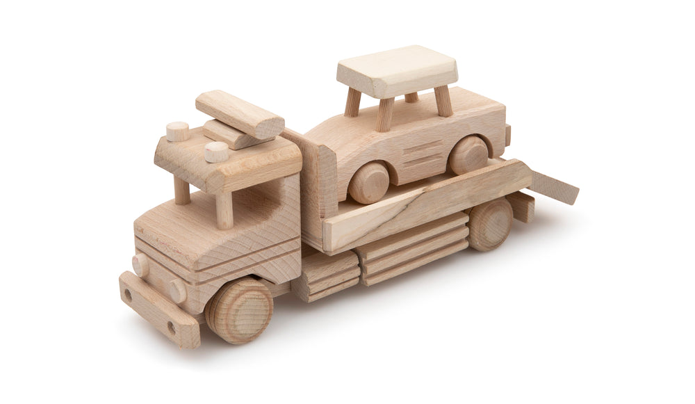Transporter and Car | Wooden Toy