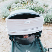 Load image into Gallery viewer, Grey bamboo pram cover
